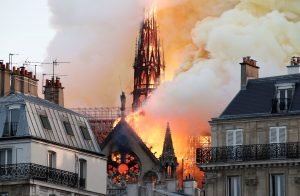 Notre Dame Fire, Paris, Holy Week